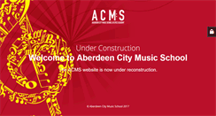 Desktop Screenshot of aberdeencitymusicschool.com